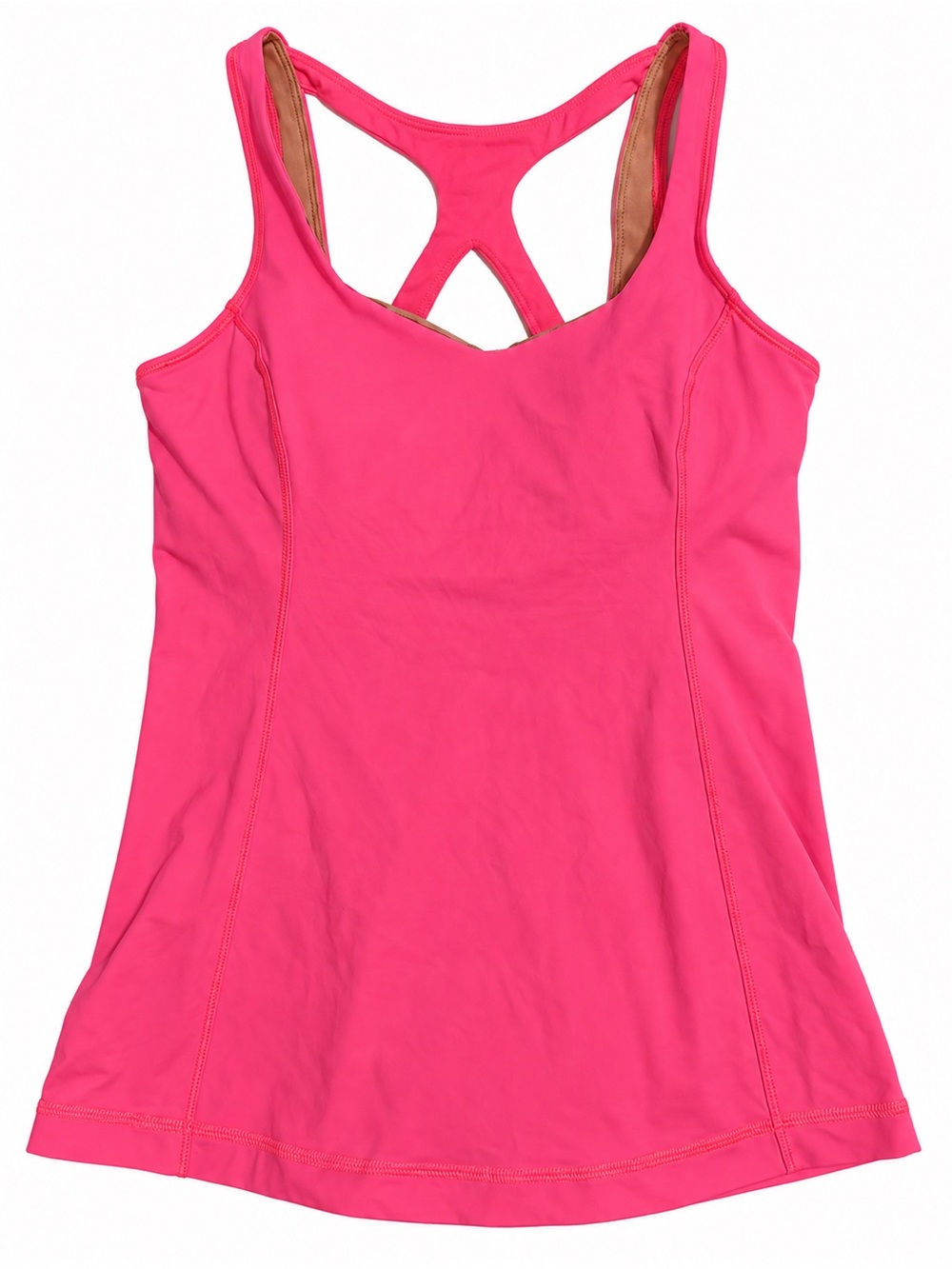 Lululemon Hot Pink Racerback Athletic Tank Top Size 8